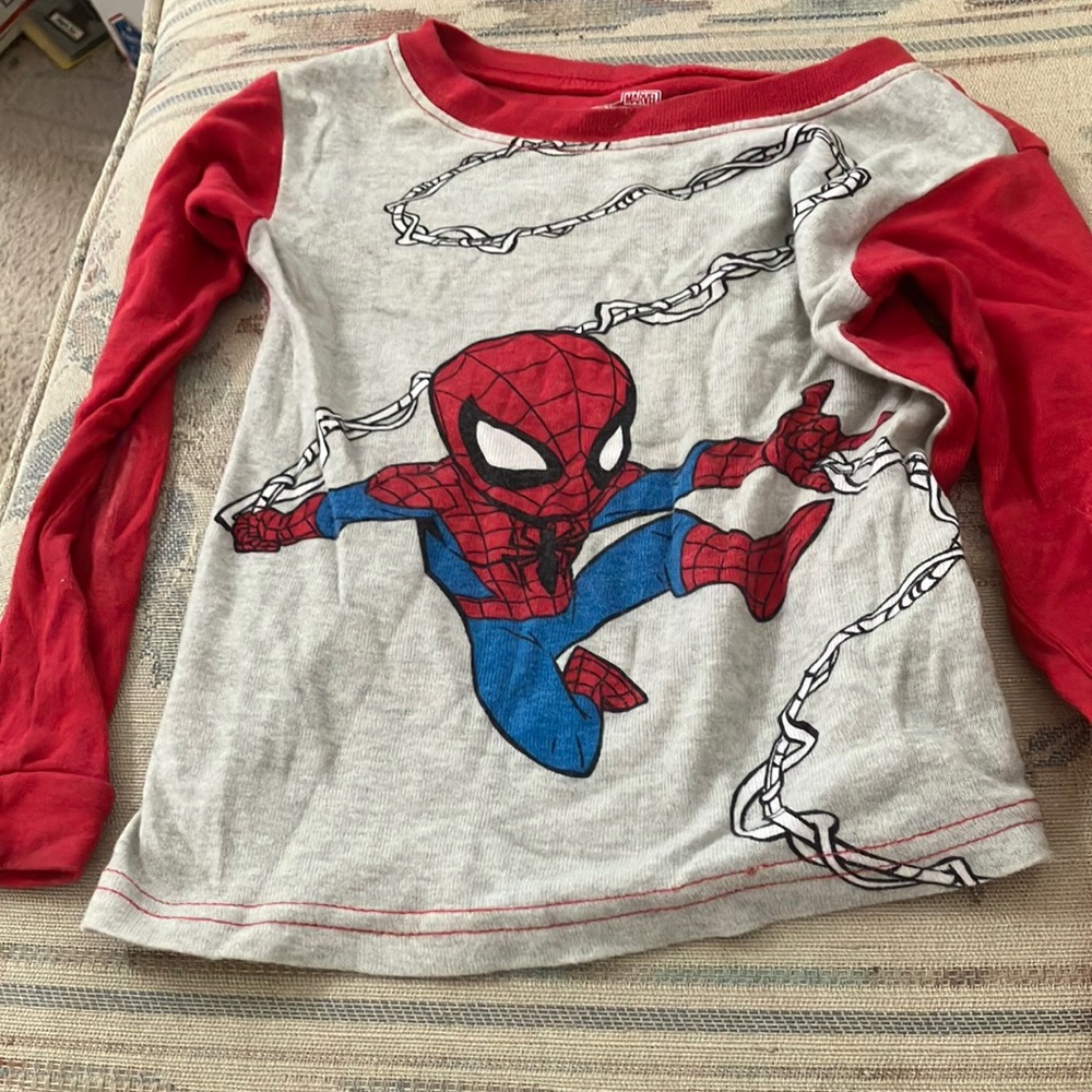 Marvel Spider-Man sleep top 4t
